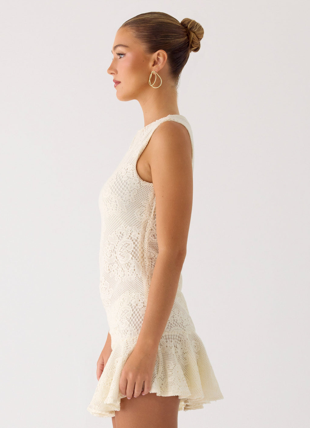 Adoria Mini Dress - Ivory