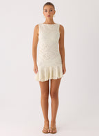 Adoria Mini Dress - Ivory