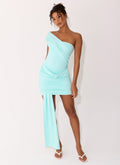 Alizee Mini Dress - Aqua