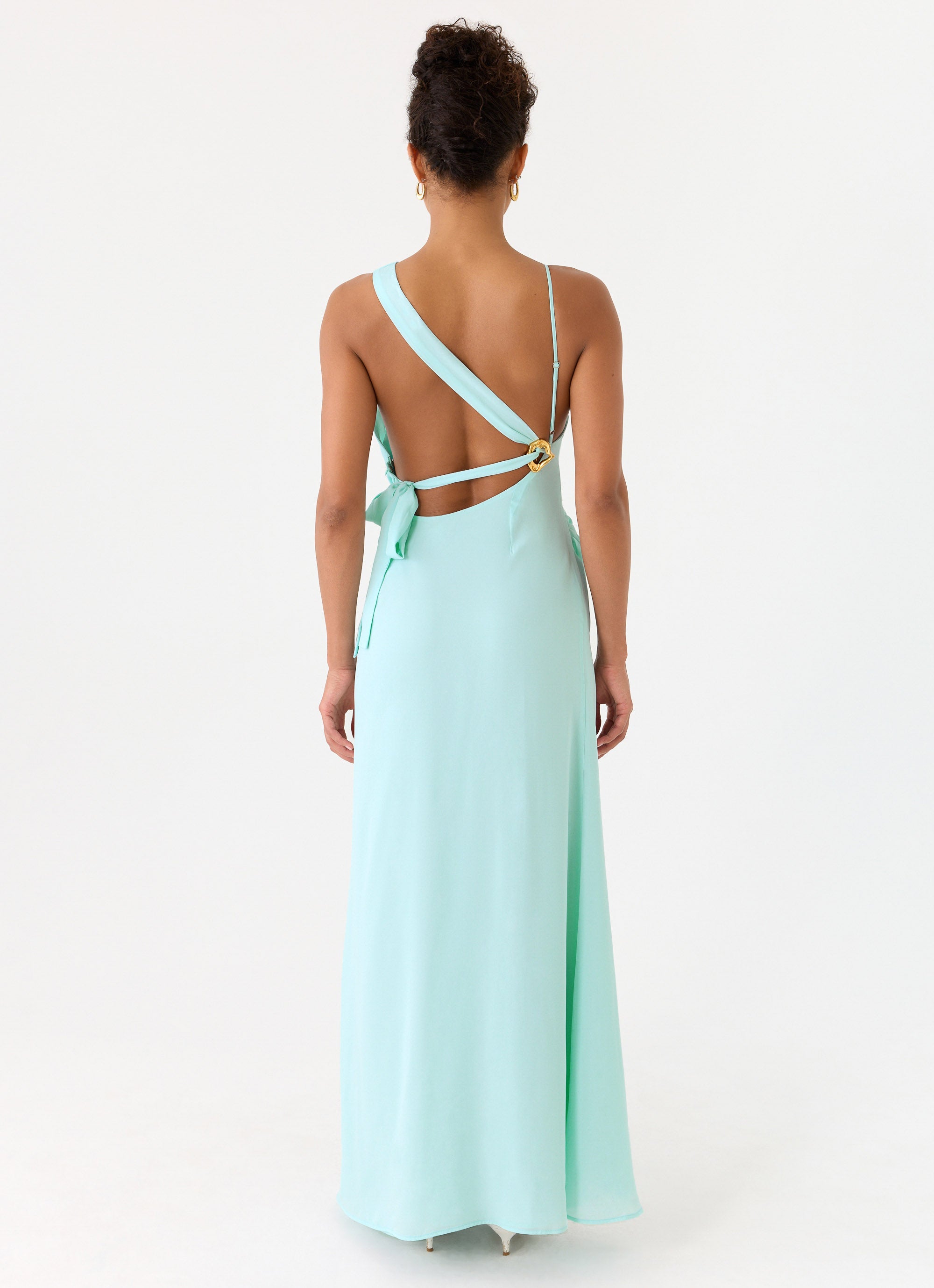 Analia Maxi Dress - Aqua
