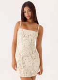 Arienna Mini Dress - Ivory