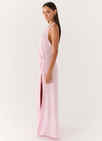 Chellie Wrap Maxi Dress - Pink