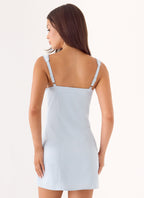 Christopha Mini Dress - Blue