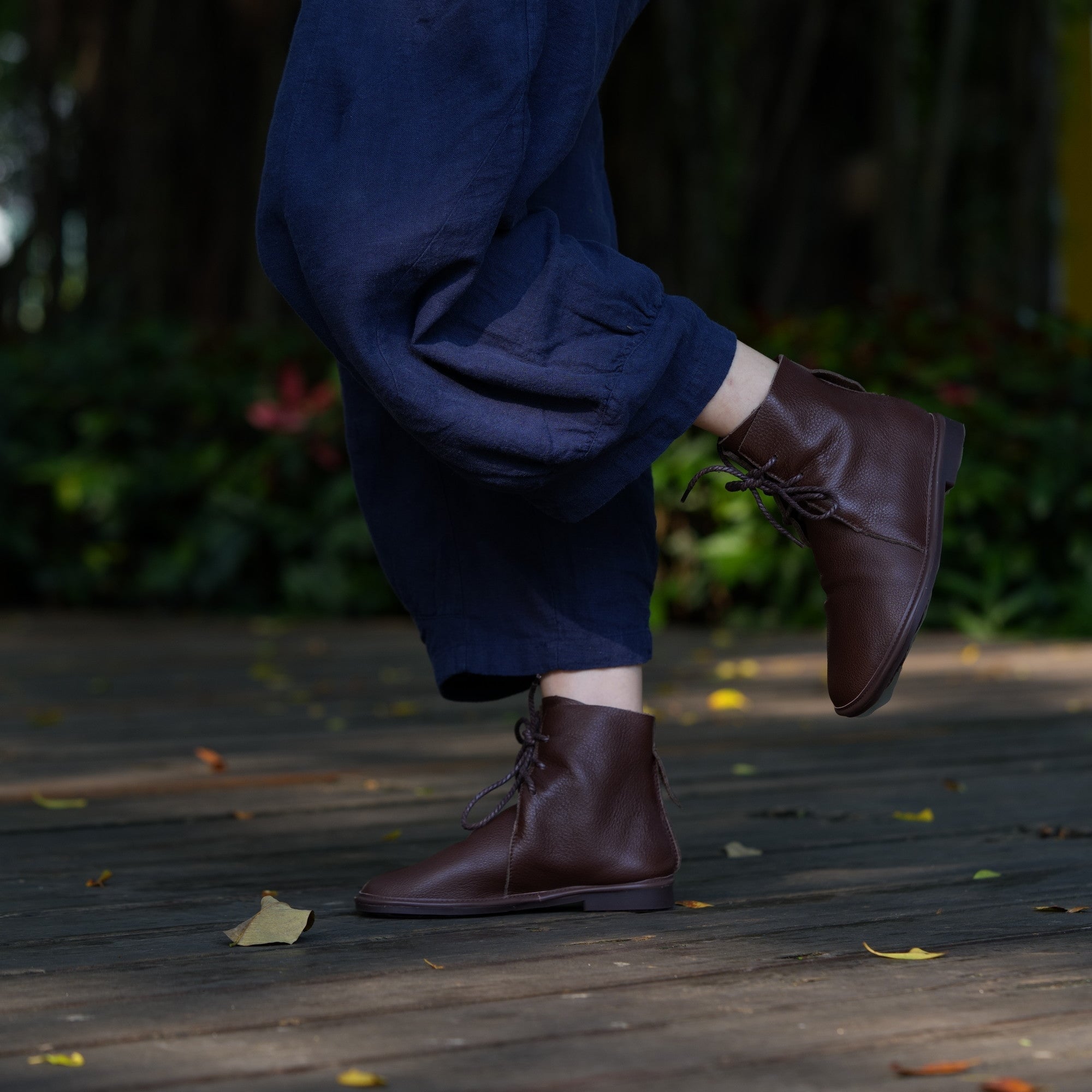 Clara Lace Boots – Classic Warmth with Everyday Ease