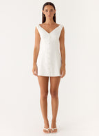 Drift Mini Dress - White