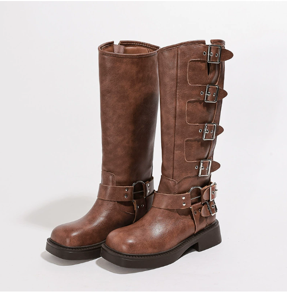 Emilia Brown Phoenix Boots