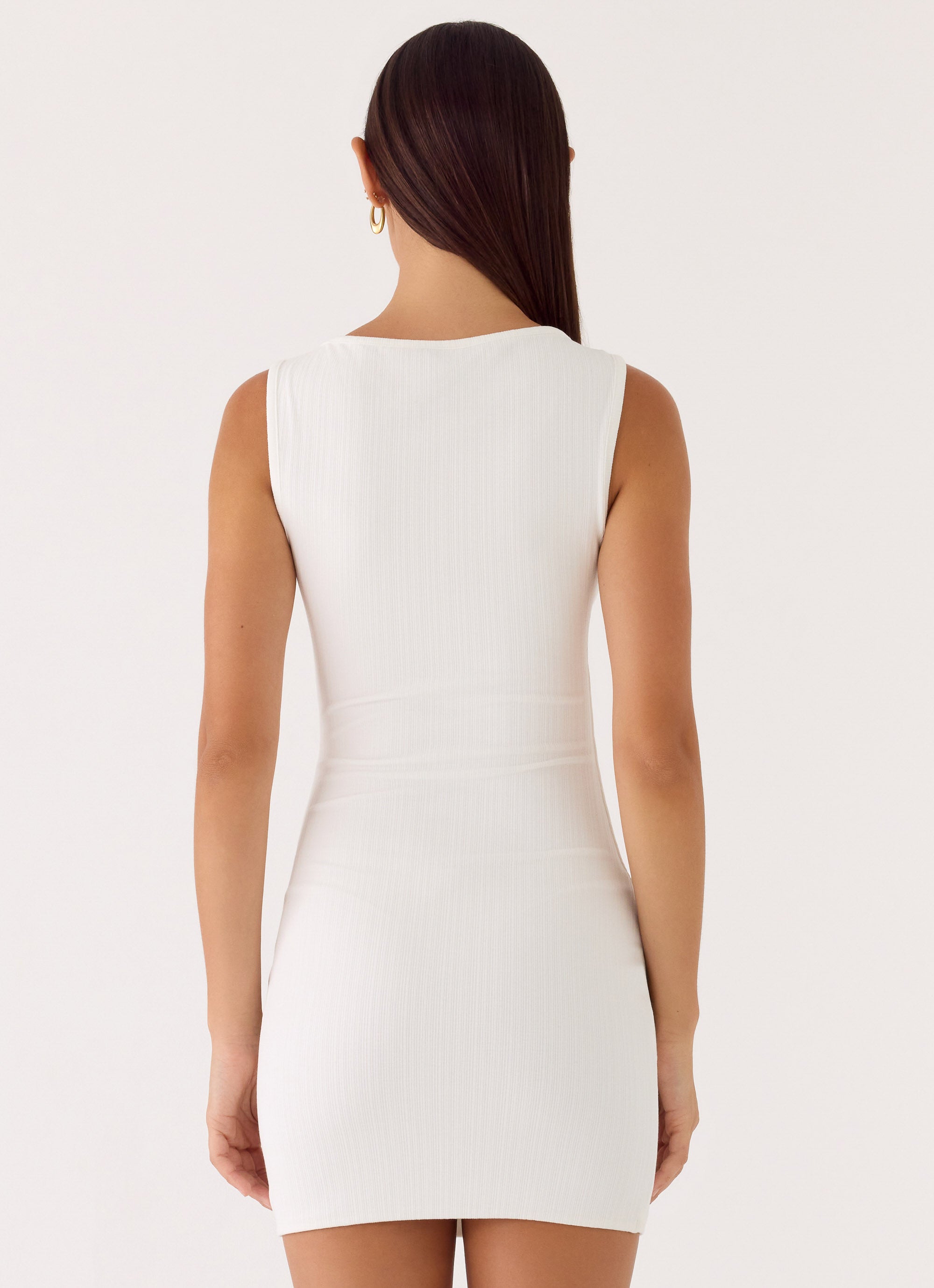 Everly Mini Dress - White