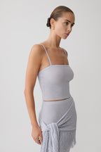 Jaytee Knit Top - Sky Blue