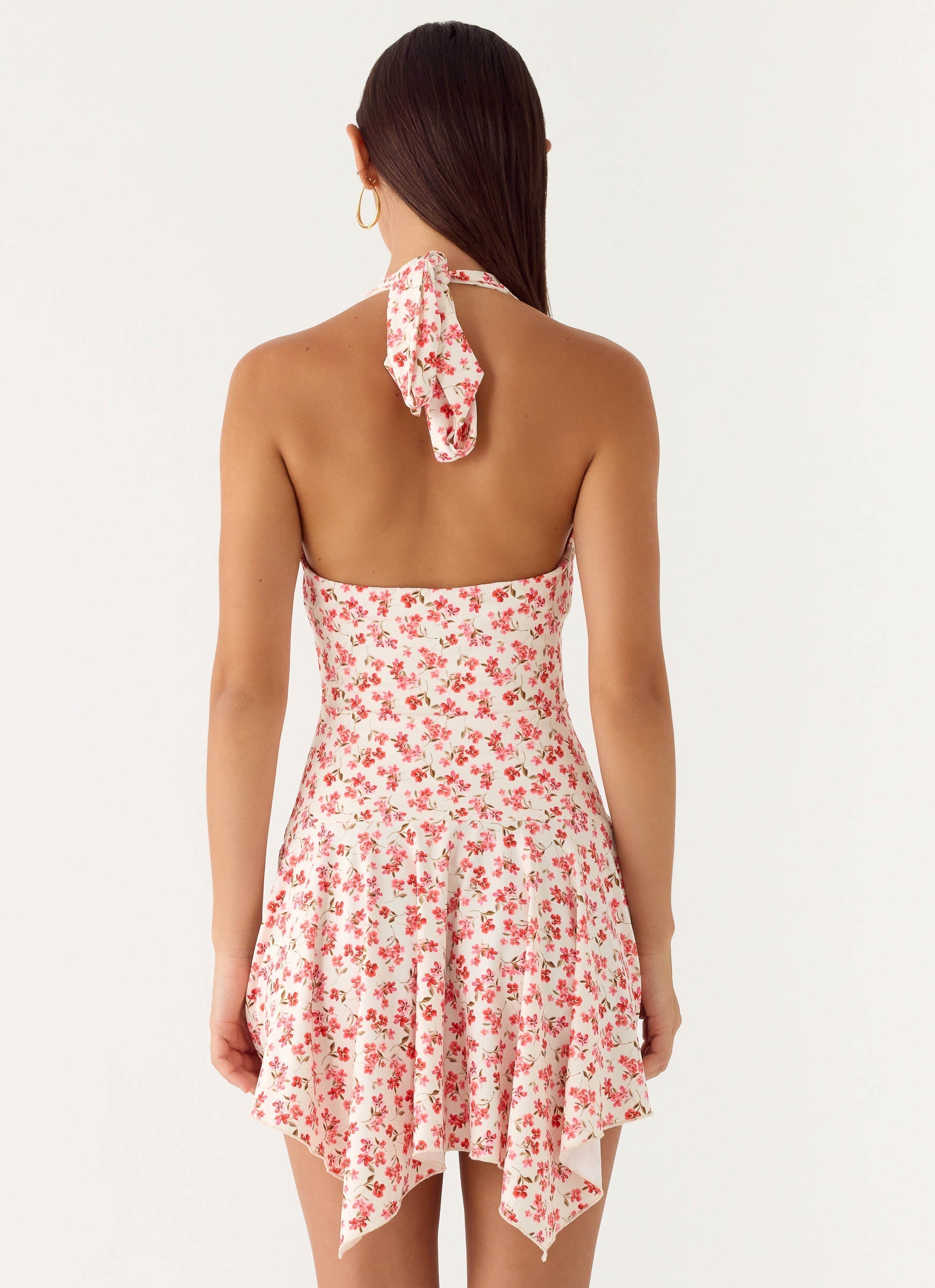 Khrysta Mini Dress - Porcelain Rose