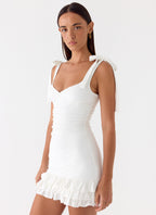 Laufey Mini Dress - White