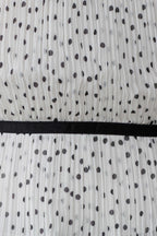 Lilou Pleated Sleeveless Top - Polka Dot