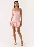 Loulette Mini Dress - Pink