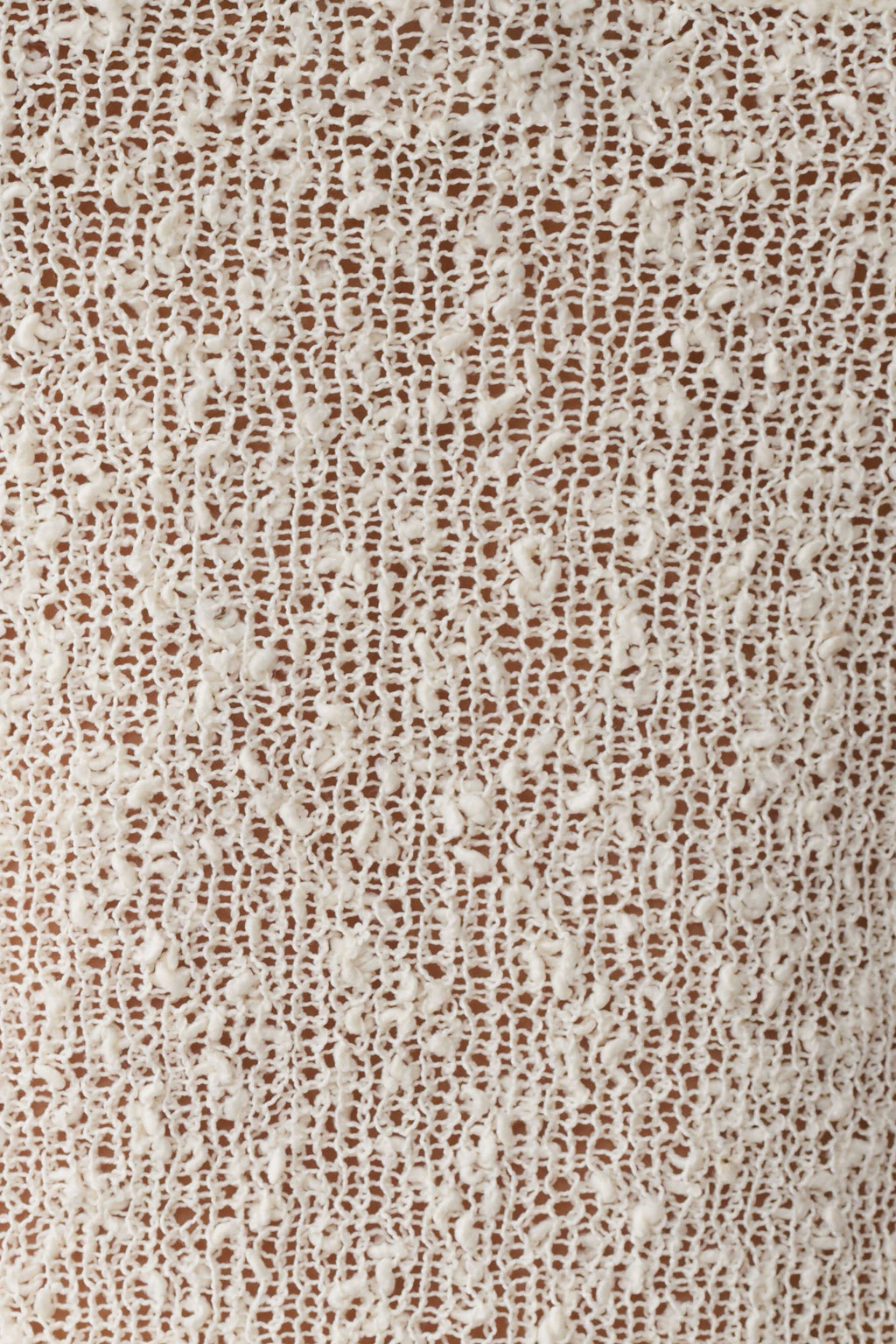 Mattais Boucle Knit Top - Ivory