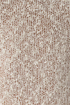 Mattais Boucle Knit Top - Ivory