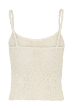 Mattais Boucle Knit Top - Ivory