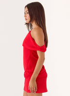 Pearson Mini Dress - Red