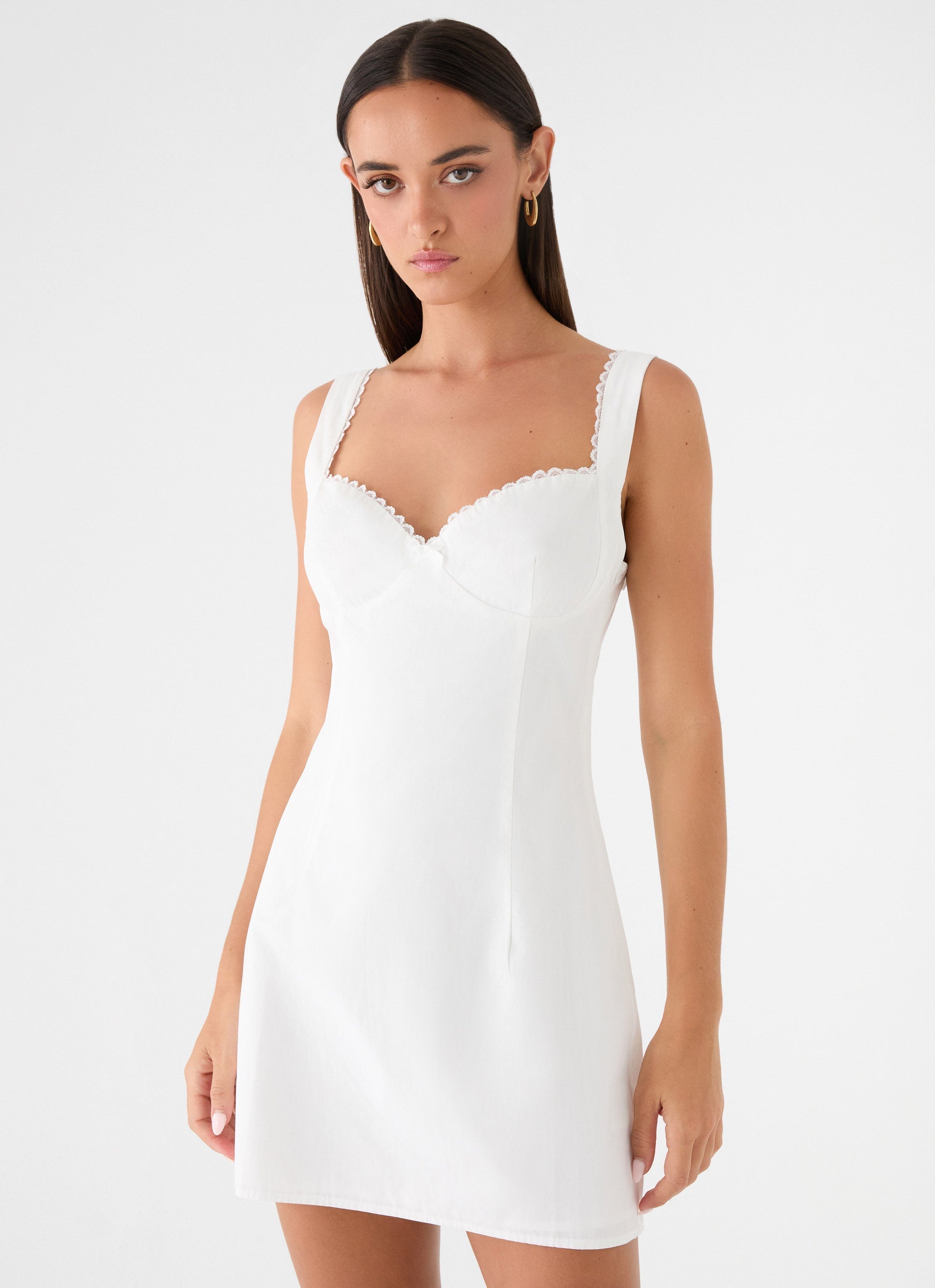 Riva Bella Mini Dress - White