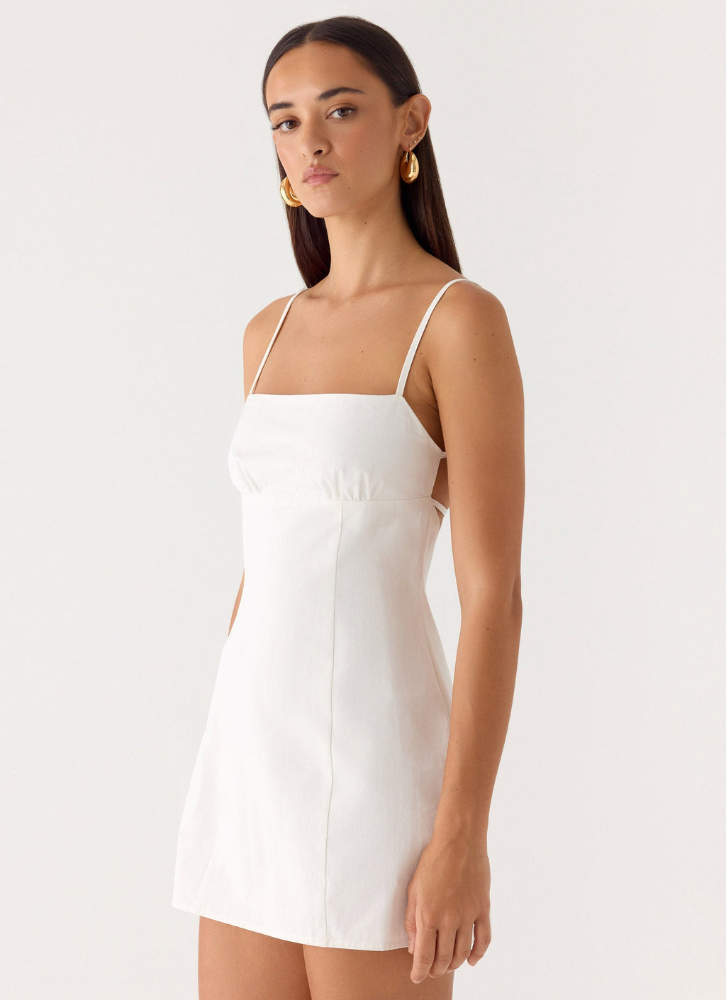 Second Sun Mini Dress - White