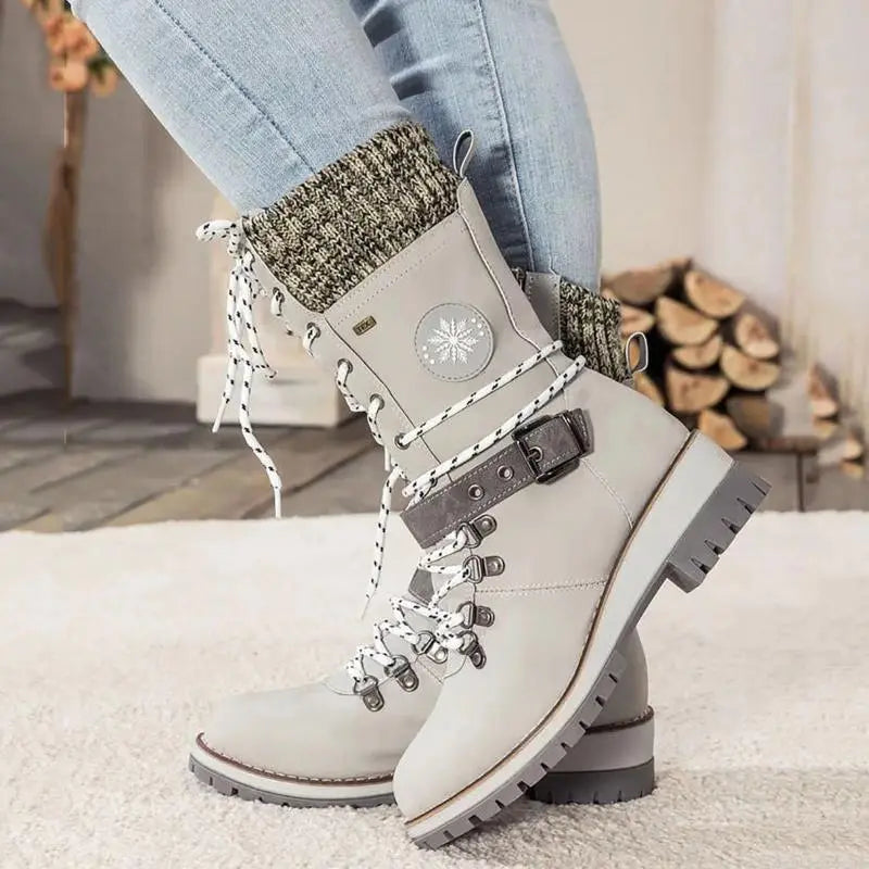 Sora High Heel Winter Boots for Women – Stylish & Warm for Cold