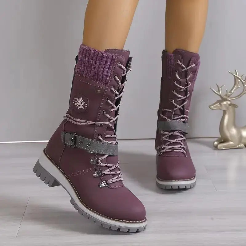 Sora High Heel Winter Boots for Women – Stylish & Warm for Cold