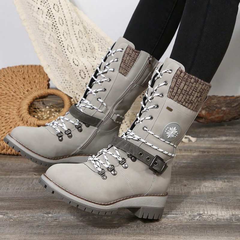 Sora High Heel Winter Boots for Women – Stylish & Warm for Cold