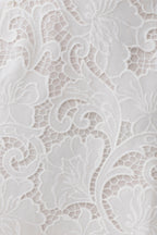 Tessa Broderie Tie Front Sleeveless Top - White