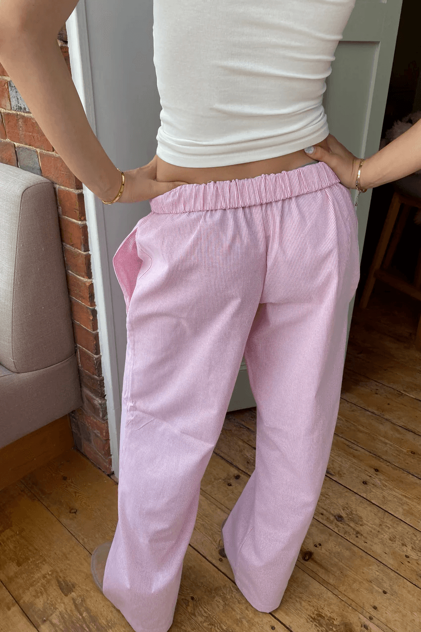 Women's Wide Leg Trousers with High-Waist and Pockets Comfortable
